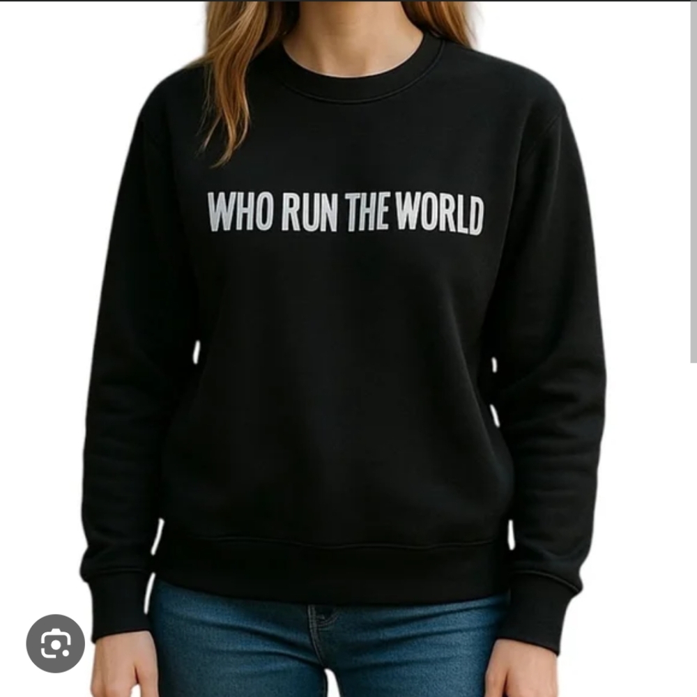 Brunette The Label Who Run The World Sweatshirt
